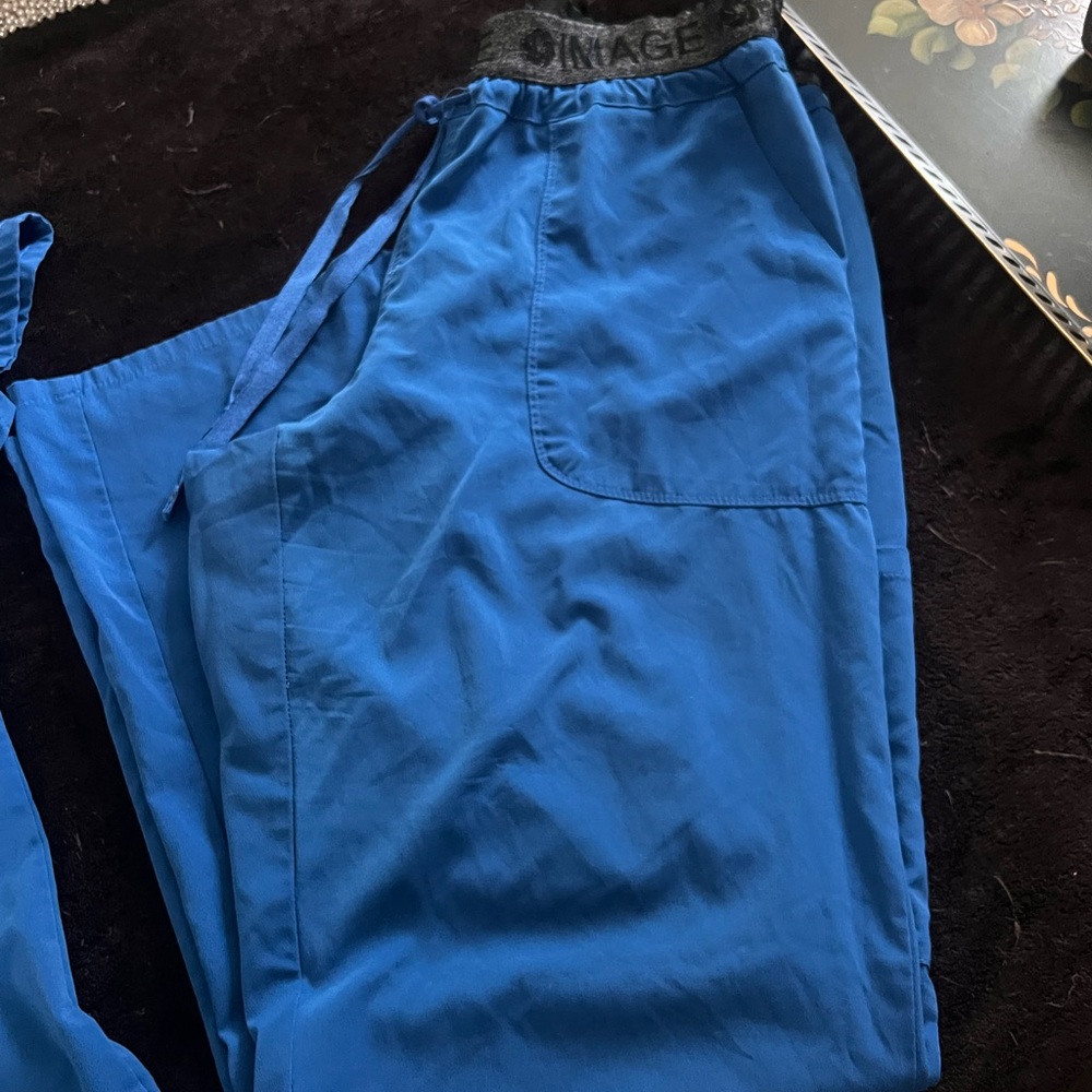 Blue Scrub Set - Picture 4 of 5
